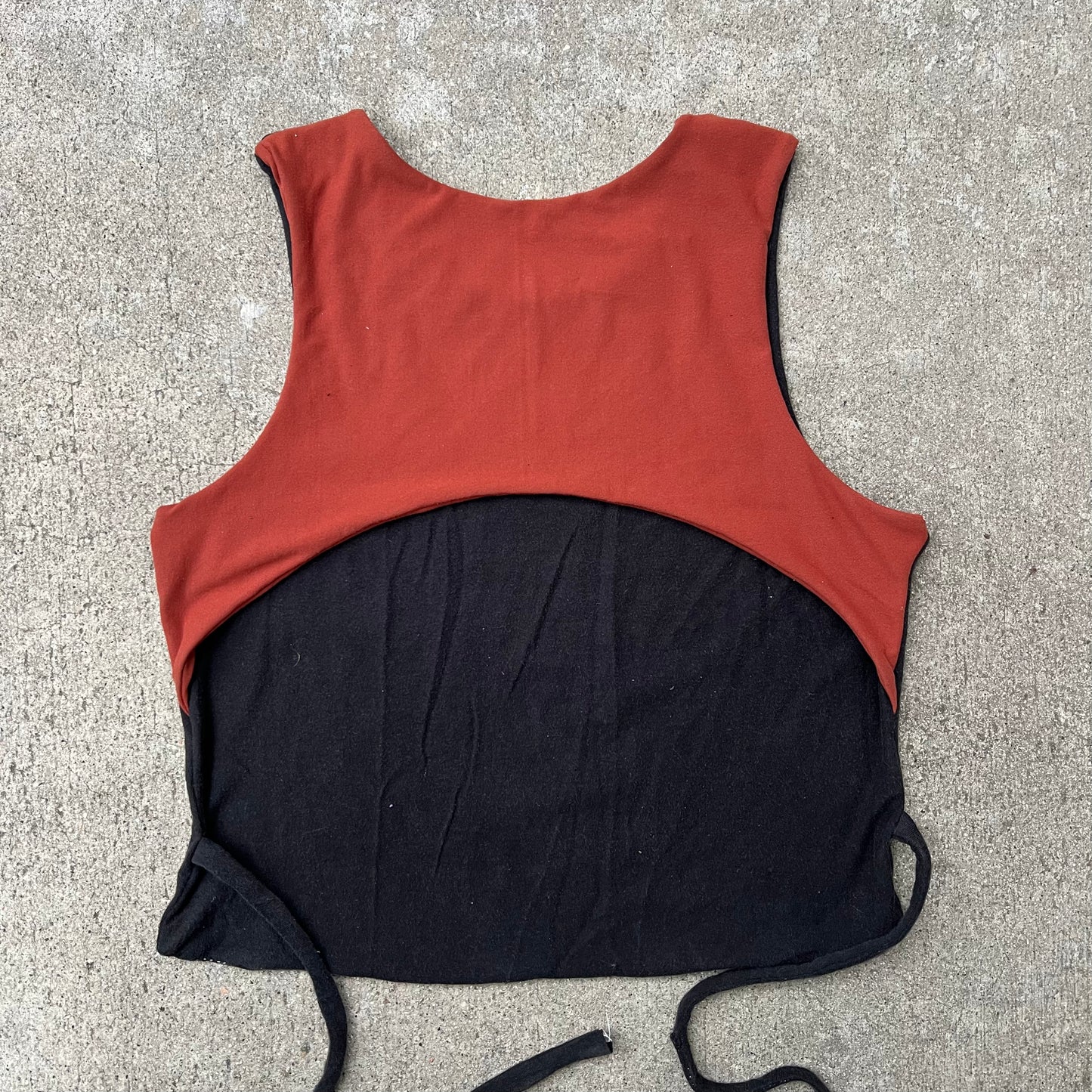 Upcycled Open Back Tank (6-8)